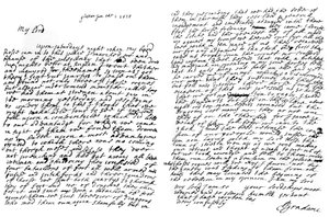 Et brev fra Graham af Claverhouse, Viscount Dundee, 1629, 1840