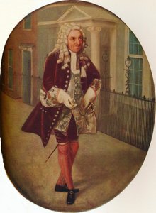Richard Suett som Bayes i The Rehearsal af George Villiers, 2nd Duke of Buckingham, 1796