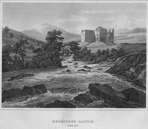 Eremitage Slot. Liddesdale, 1814