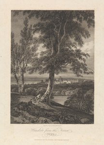 Windsor fra skoven, Berks af John Greig