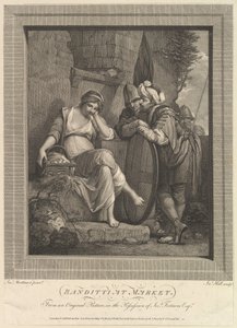 Banditti på markedet den 9. november 1780.