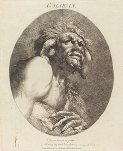 Caliban af John Hamilton Mortimer