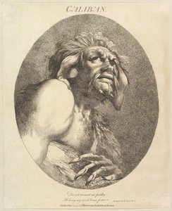 Caliban Tolv Karakterer fra Shakespeare, 20. maj 1775.