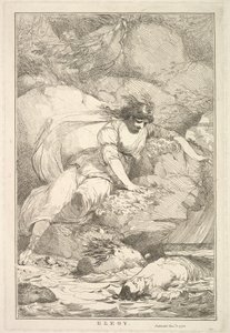 Elegy fra Femten Etchings Dedikeret til Sir Joshua Reynolds, 8. december 1778. af John Hamilton Mortimer