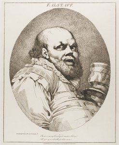Falstaff af John Hamilton Mortimer