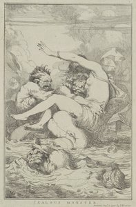 Jaloux monster af John Hamilton Mortimer