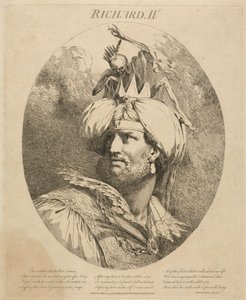 "Richard II", akt III, Scene II af John Hamilton Mortimer