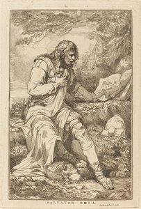 Salvator Rosa af John Hamilton Mortimer