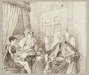 Interiør scene af John Harden