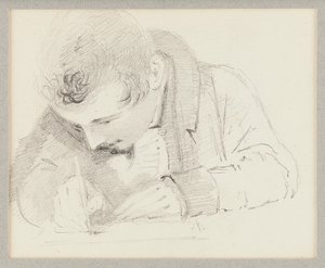 Man skriver, 1825 af John Harden