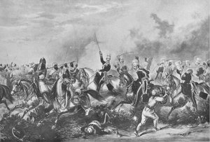 De 3. lette dragoner ved Chillienwallah, 1849, 1849 1909