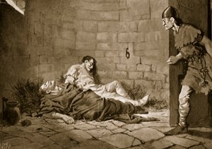 Hertugerne Erik og Valdemar fængslet og døde, 1318 af John Harris Valda