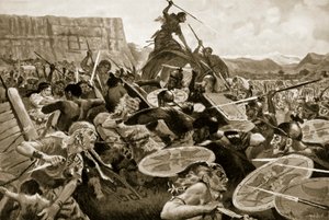 Slaget ved Aquae Sextiae, 102 f.Kr. af John Harris Valda