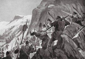 Slaget ved Morgarten af John Harris Valda