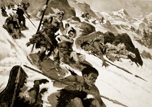 Cimbri i Alperne af John Harris Valda