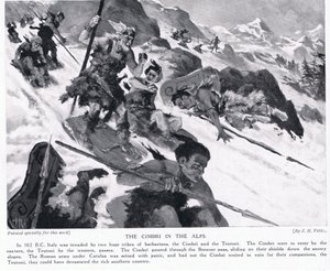 Cimbri i Alperne af John Harris Valda