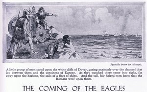 The coming of the Eagles, ca. 1950 af John Harris Valda