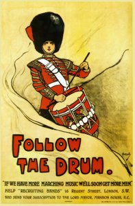 "Follow the Drum" / J. Hassall af John Hassall