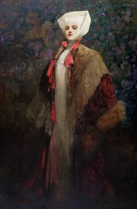 The Lady (olie på lærred) af John Hassall