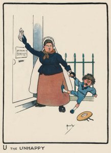 U den ulykkelige / J. Hassall / Zeichnung, 1903 af John Hassall
