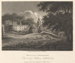 Bushhill, Middlesex, Ydre Forstad - Nord af John Hassell