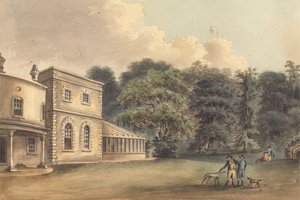 Pit-Palace, Epsom, Thomas Jeudwines sæde, Esq.