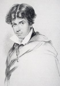James Henry Leigh Hunt (1784-1859) 44 år, indgraveret af Henri Meyer (1844-99) fra 