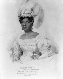 Tamehamalu, Hendes Majestæt Dronningen af Sandwichøerne, 1824