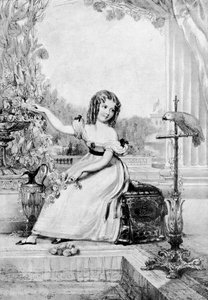 Prinsesse Victoria i en alder af elleve år, 1901.