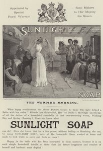 Annonce, Sunlight Sæbe af John Henry Frederick Bacon
