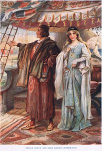 Prins Henrik og Elsie sejler hjem af John Henry Frederick Bacon