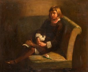 Mollie, ca. 1880 (olie på lærred)