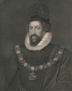 Thomas Howard, jarl af Suffolk, ca. 1600, begyndelsen af midten af det 19. århundrede. af John Henry Robinson