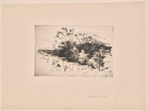 Efterårslandskab af John Henry Twachtman