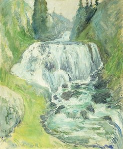 Kaskader, af John Henry Twachtman
