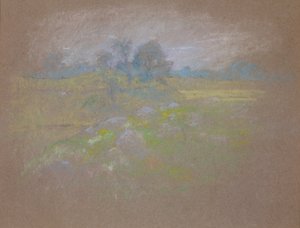 Kastanjer af John Henry Twachtman