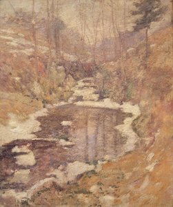 Hemlock Pool, ca. 1900 af John Henry Twachtman