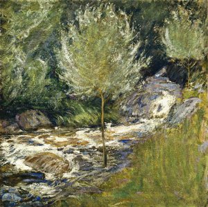 Horseneck Falls, Greenwich, Connecticut, af John Henry Twachtman