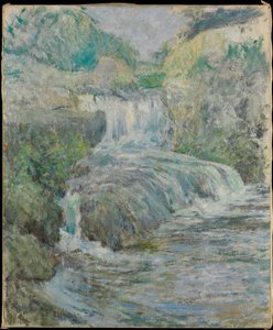 Vandfald af John Henry Twachtman