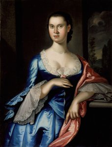 Portræt af Elizabeth Chew Smith, 1762