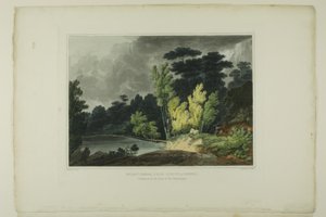 Spirit Creek; I nærheden af Augusta, Georgia, plade to af det andet antal maleriske udsigter over amerikansk sceneri af John Hill