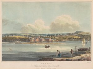 Hudson af John Hill, after William Guy Wall