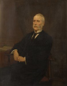 Portræt af John Hall af John Hodgson Campbell