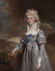 Charlotte Walsingham, Lady Fitzgerald af John Hoppner af John Hoppner