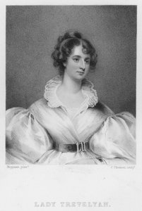 Lady Trevelyan (gravering) af John Hoppner