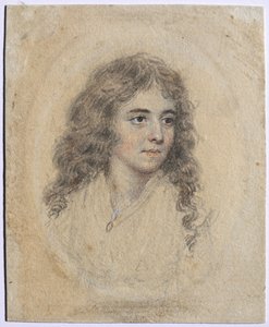 Portræt af Anna Maria Woolf, født Smart, ca. 1785.