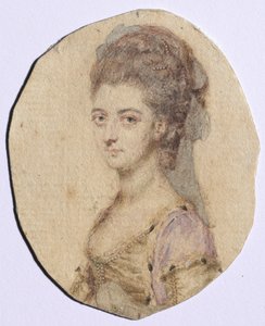 Portræt af Charlotte Bertie, født Warren, 4. grevinde af Abingdon, 1778.