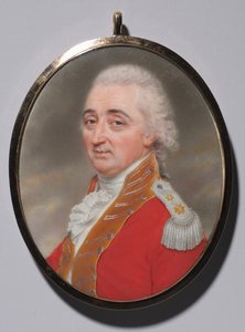 Portræt af generalløjtnant Daniel Burr, 1799. af John I. smart