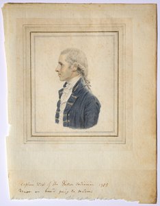 Portræt af Sir Captain West of the Dutton Indiaman, 1785.