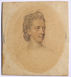 Portræt af en kvinde, ca. 1775.